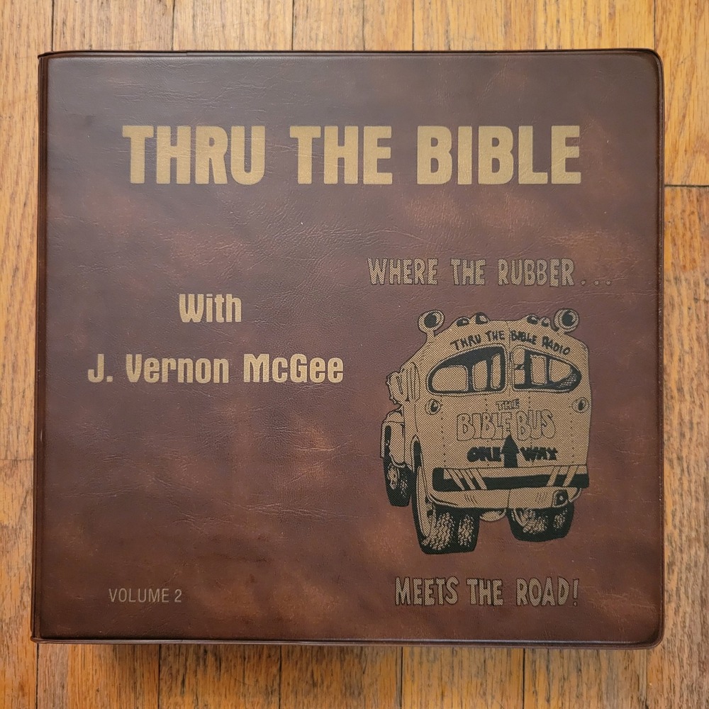 Thru The Bible Vol 2 Cassette Tapes J Vernon McGee Pastor Study Commentary Gift